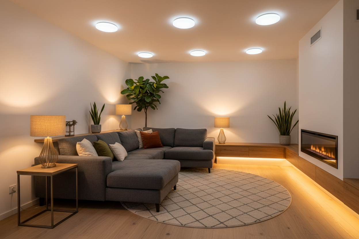 Cómo crear un ambiente relajante sin deslumbramientos con iluminación LED