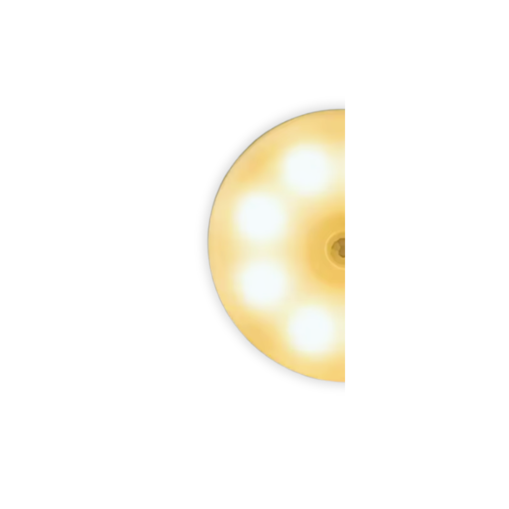 Lumvier MotionRound Luz Nocturna LED Redonda con Sensor de Movimiento